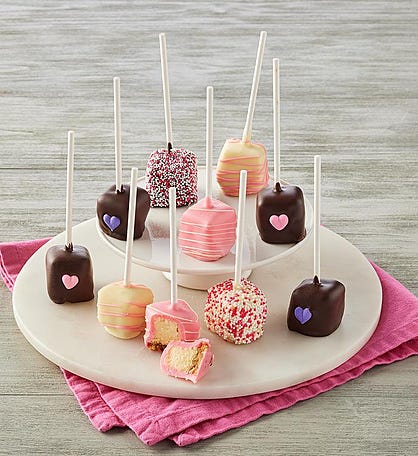 Valentine&#39;s Day Cheesecake Pops